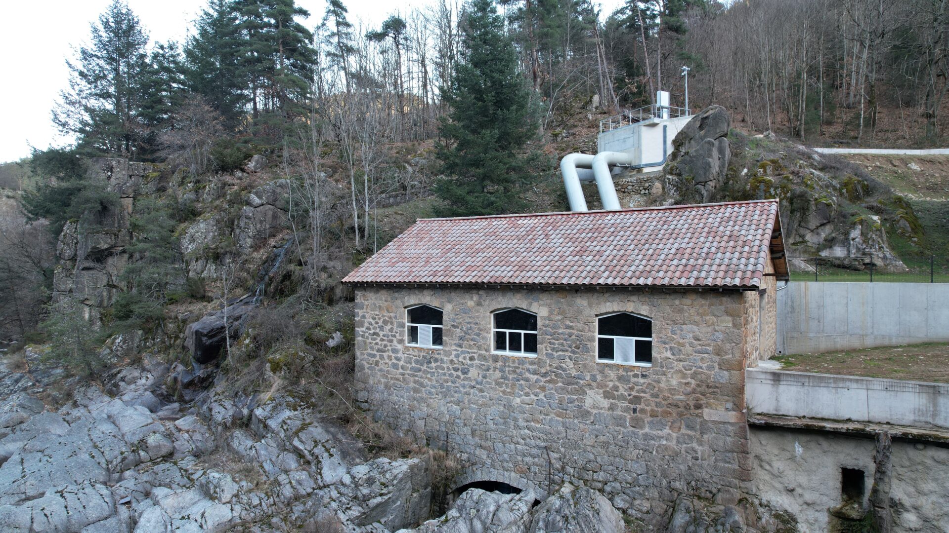 La centrale hydroélectrique de la Sagne