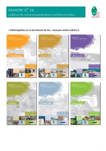 Annexe 12 : Cahier de recommandations architecturales