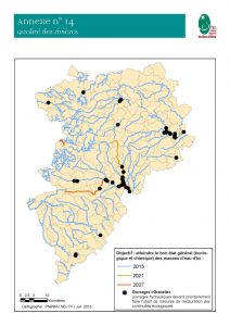 Annexe 14 : Objectifs de qualité des rivières