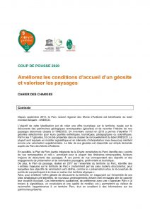 Améliorez les conditions d’accueil d’un géosite et valoriser les paysages