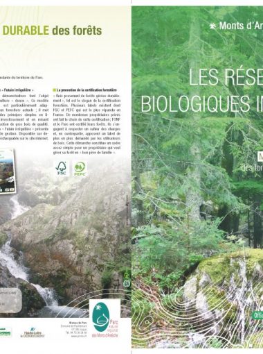 MEMENTO Les réserves biologiques intégrales