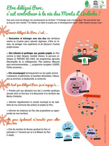 Feuille de route du délégué Parc