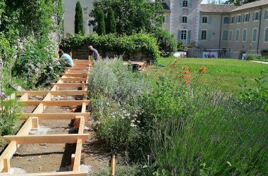 Le jardin de la Maison du Parc se transforme