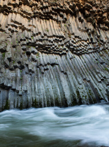 La Coupe de Jaujac et sa coulée basaltique