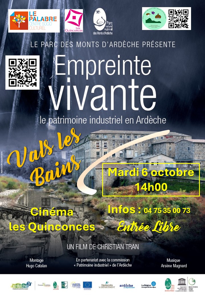 Affiche Le Palabre Vals les bains A4