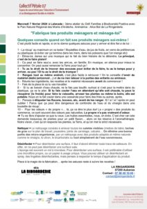 Fabrique tes produits ménagers et ménage-toi