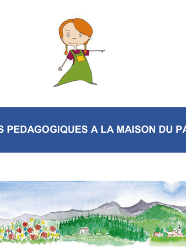 PROGRAMME des ateliers pédagogiques à la Maison du Parc pour 2023