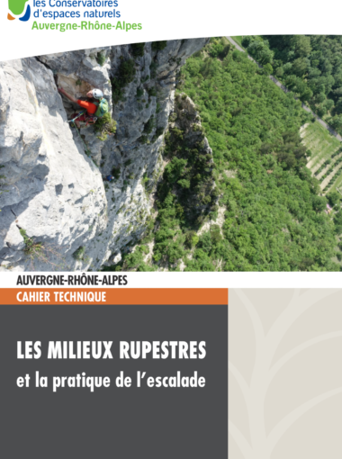 Les milieux rupestres et la pratique de l’escalade