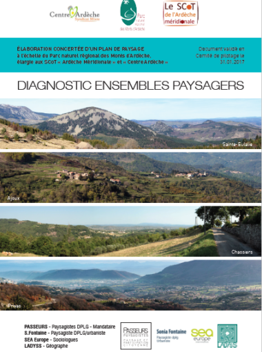 Plan de paysage – 1/ Diagnostic des ensembles paysagers