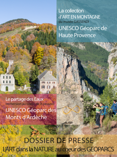 L’art dans la nature au cœur des Géoparcs