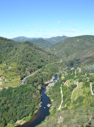 Le panorama du Belvédère de l’Eyrieux