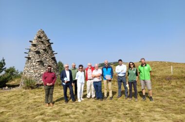 Visite de terrain avec la Préfète l’Ardèche et le Directeur de la DREAL