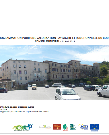 Etude centre-bourg participative – Les Vans