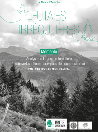 Memento futaie irrégulière 2022