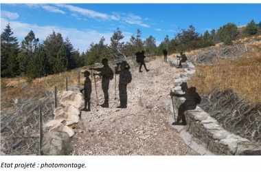 Travaux de restauration des sentiers du mont Mézenc