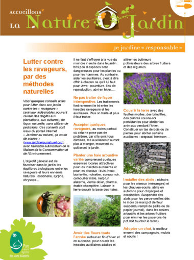 Solutions contre les ravageurs